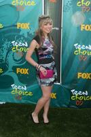 Jennettte McCurdy arriving at the Teen Choice Awards 2009 at Gibson Ampitheater at Universal Studios Los Angeles CA on August 9 2009 photo