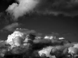 Black and White Beautiful sky background photo