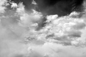 Black and White Beautiful sky background photo