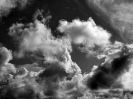 negro y blanco hermosa cielo antecedentes foto