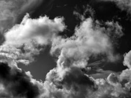 negro y blanco hermosa cielo antecedentes foto