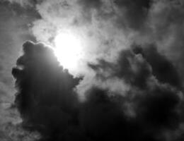 Black and White Beautiful sky background photo