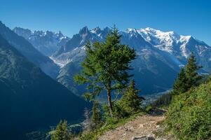 cheserys,massif of mont blanc,chamonix,haute savoie,france photo