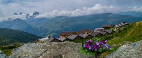 Santo martin alpage Delaware la Vieille, Valais, Suiza foto