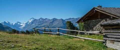 bella tola, chandolín, Valais, Suiza foto