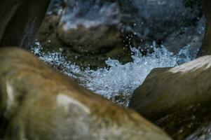 Cascada, Pontaix, en Drome, Francia foto