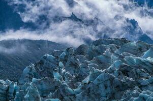 glacier of argentiere,chamonix,haute savoie,france photo