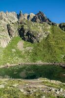 cheserys,massif of mont blanc,chamonix,haute savoie,france photo