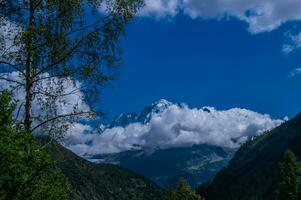 vallorcine, haute savoie,france photo