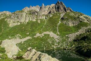 cheserys,massif of mont blanc,chamonix,haute savoie,france photo