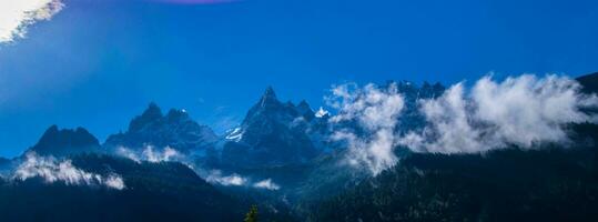 chamonix needles, chamonix, haute savoie, france photo