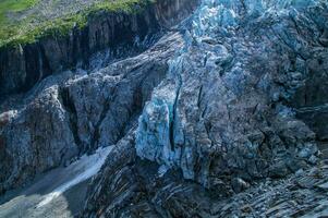 glacier of argentiere,chamonix,haute savoie,france photo