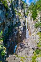 garganta de Dailley, Valais, Suiza foto