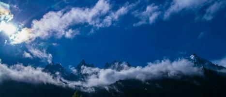 chamonix needles, chamonix, haute savoie, france photo