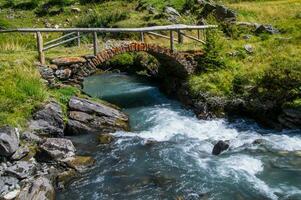 valley of breuil,val of aoste,italy photo