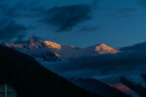 argentiere,chamonix, alta Saboya, Francia foto