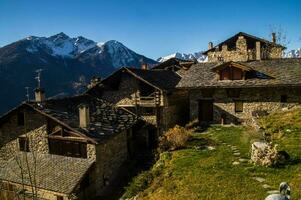 la sala,arbetey,val aosta, italia foto