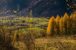 la sala,val aosta, italia foto