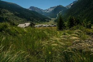 ceillac queyras in hautes alpes in france photo