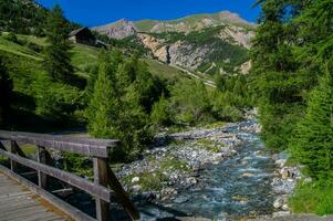 riaille ceillac queyras in hautes alpes in france photo