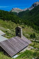 riaille ceillac queyras in hautes alpes in france photo