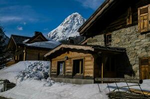 buet,chamonix, haute savoie,france photo