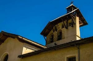 ceillac queyras in hautes alpes in france photo