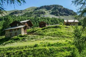 riaille ceillac quyras in hautes alpes in france photo