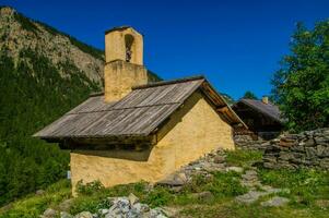 riaille ceillac quyras in hautes alpes in france photo