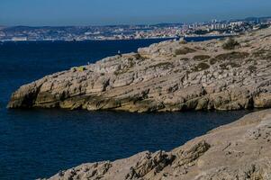 national park of calanques photo