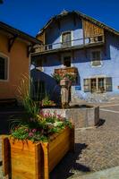 ceillac queyras in hautes alpes in france photo