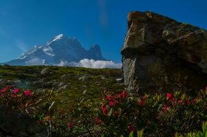 cheserys in argentiere,chamonix,haute savoie,france photo