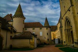 semur en brionnais,saone et loire,france photo