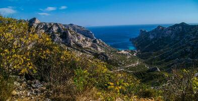 nacional parque calanques Marsella en boca du Ródano foto