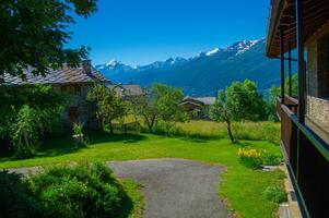 remondey in val aoste,italy photo