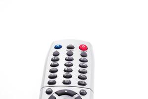 TV Remote on white photo