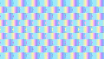 Holographic abstract pattern, geometric background. vector