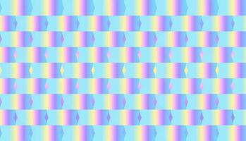 Holographic abstract pattern, geometric background. vector