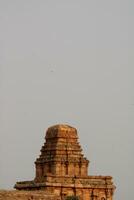 Badami Temple with Copy Space photo