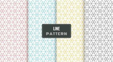 geometric line pattern polygonal shape vector