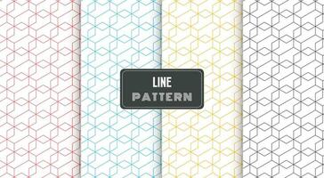 geometric line pattern polygonal vector
