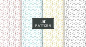 geometric line pattern polygonal vector