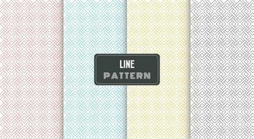 abstract geometric seamless line pattern vector