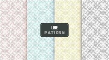 abstract geometric seamless line pattern vector