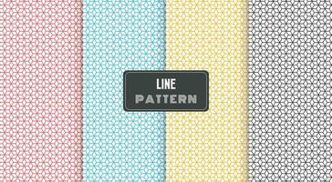 abstract lines geometric seamless pattern vector