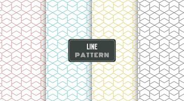 geometric line pattern polygonal vector