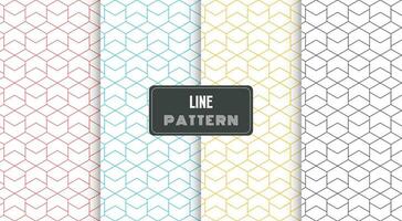 geometric line pattern polygonal vector