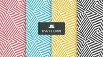 line geometric seamless pattern vector