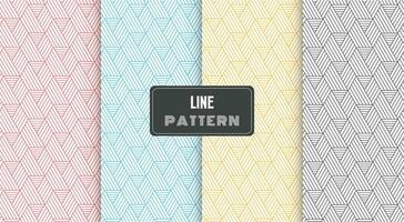stripes line pattern polygonal shape vector