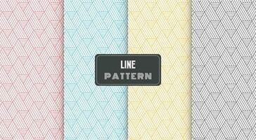 stripes line pattern polygonal shape vector